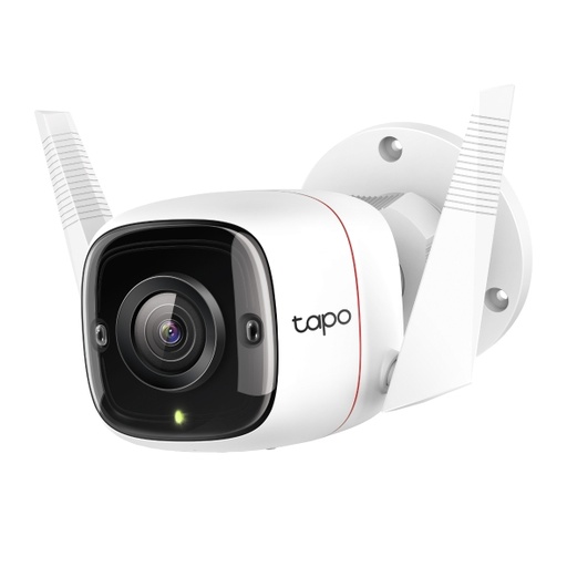 [OC5-06321] CAMARA TAPO C310 DE SEGURIDAD, WI-FI PARA EXTERIORES, DEFINICIÓN 3MP, ALARMA DE LUZ Y SONIDO, VISIÓN NOCTURNA,  AUDIO BIDIRECCIONAL